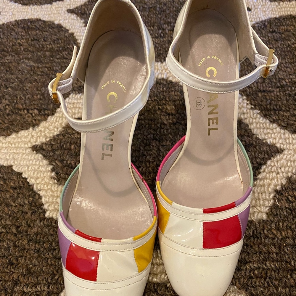 USED Chanel heel pumps 4.5 (35)